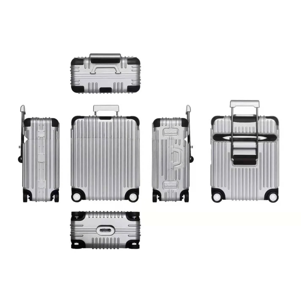 Eluo Luggage Style Shockproof AirPods Case