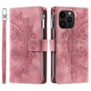 Denuo Magnetic Leather Wallet iPhone Case With Straps