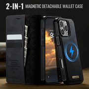 Quae Leather Flip MagSafe Wallet iPhone Case - Astra Cases