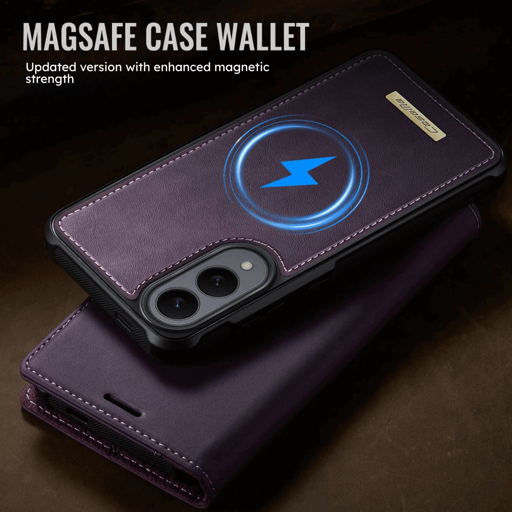 Quovis Leather Flip MagSafe Wallet Galaxy Case - Astra Cases