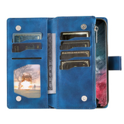 Educo Magnetic Leather Wallet Case With Straps For Galaxy S Series