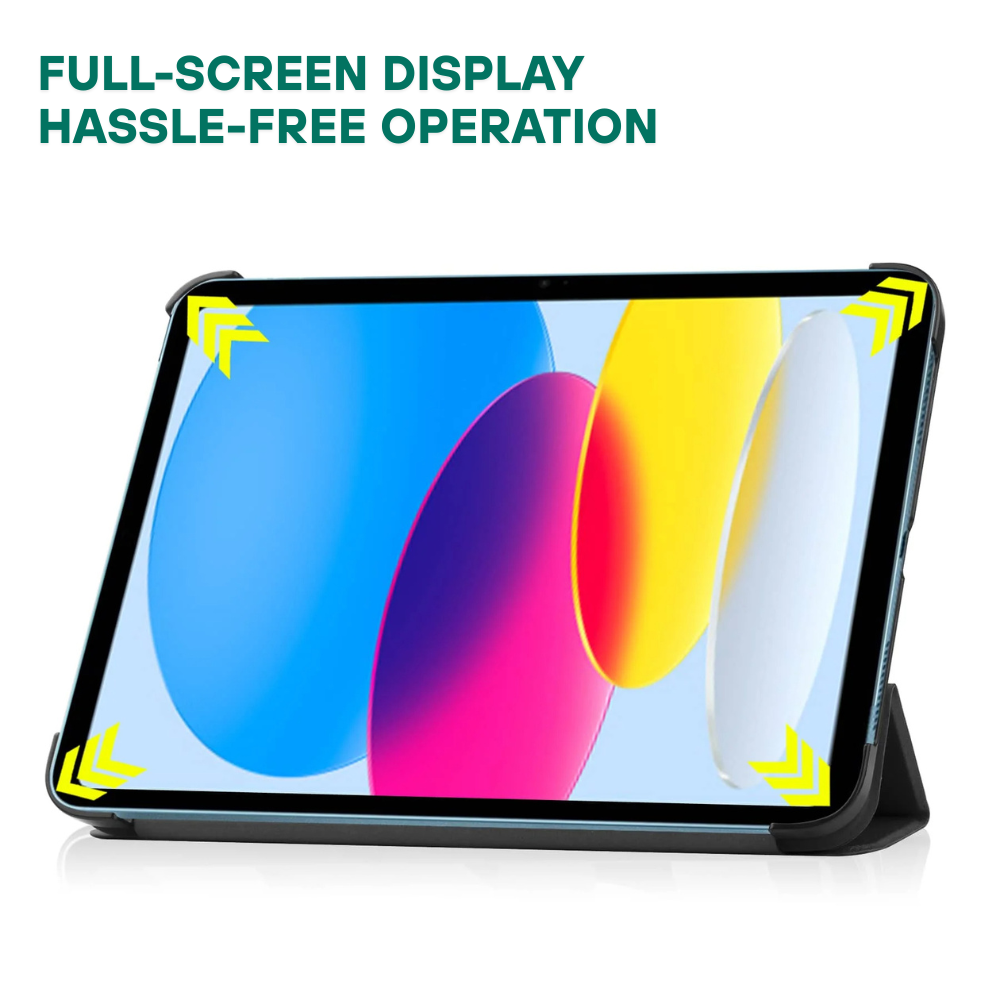 Meus Tri-Fold Shockproof Leather iPad Case- Astra Cases