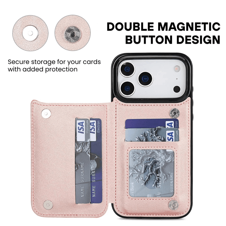 Tempero Leather Flip Wallet iPhone Case - Astra Cases