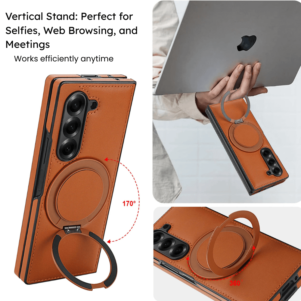 Reddo MagSafe Leather Case for Galaxy Z Fold -Astra Cases