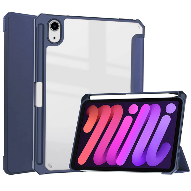 Hodie Tri-Fold Acrylic iPad Case With Pencil Holder