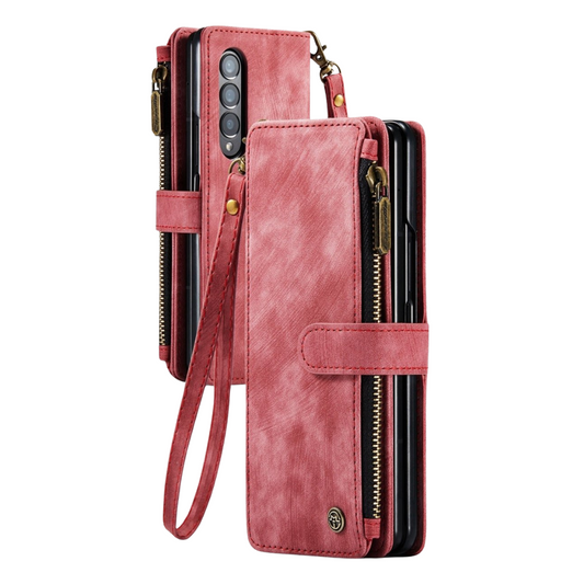 Cernere Magnetic Leather Wallet Case for Samsung Galaxy Z Fold 3 & 4