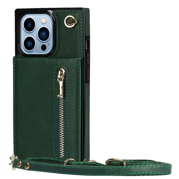 Nitida Crossbody Leather Case With Stand