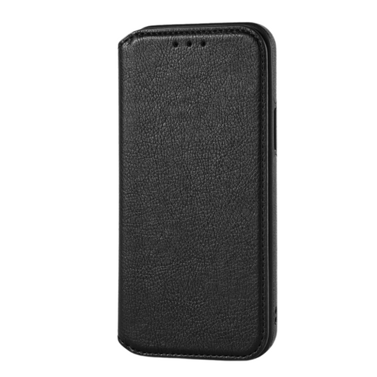 Flatus Leather Flip Wallet iPhone Case