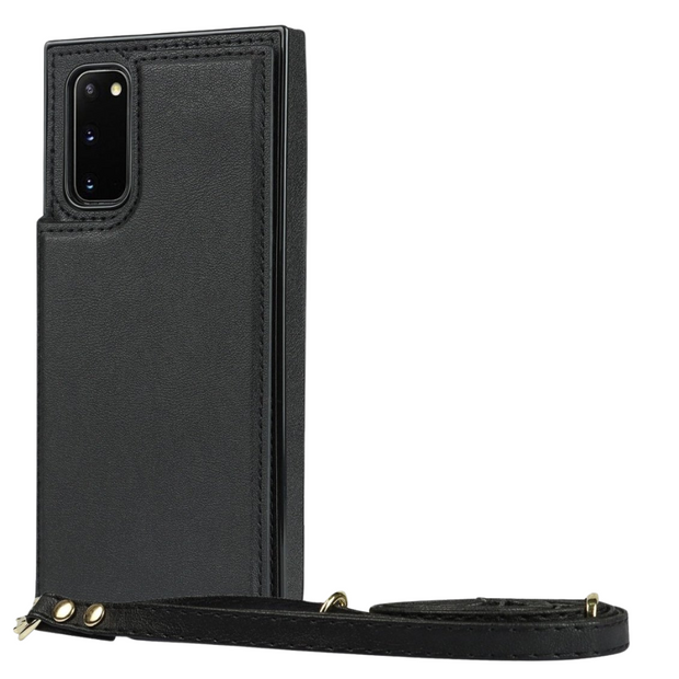 Lustro Crossbody Galaxy Leather Case