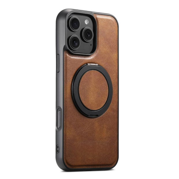 Capio Leather iPhone Case With Built-in Kickstand