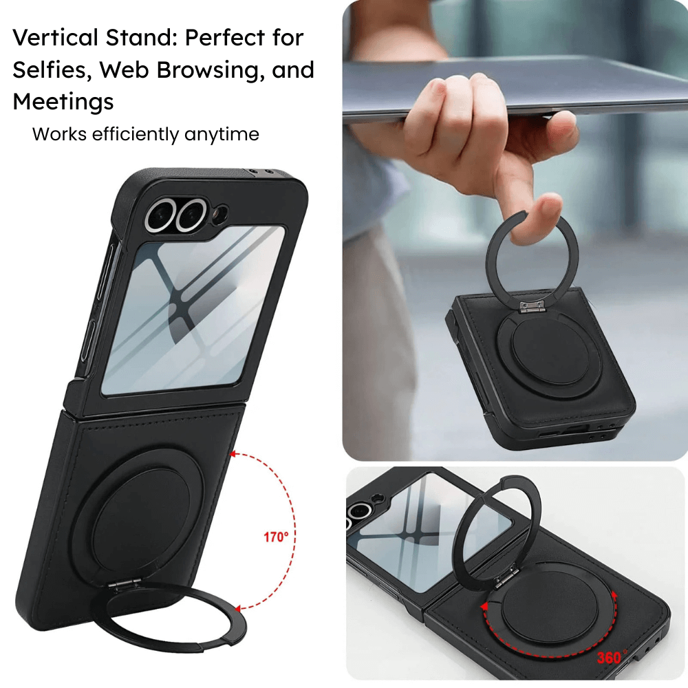 Reduco MagSafe Leather Case for Galaxy Z Flip - Astra Cases