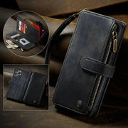 Saevio Magnetic Leather iPhone Case - Astra Cases