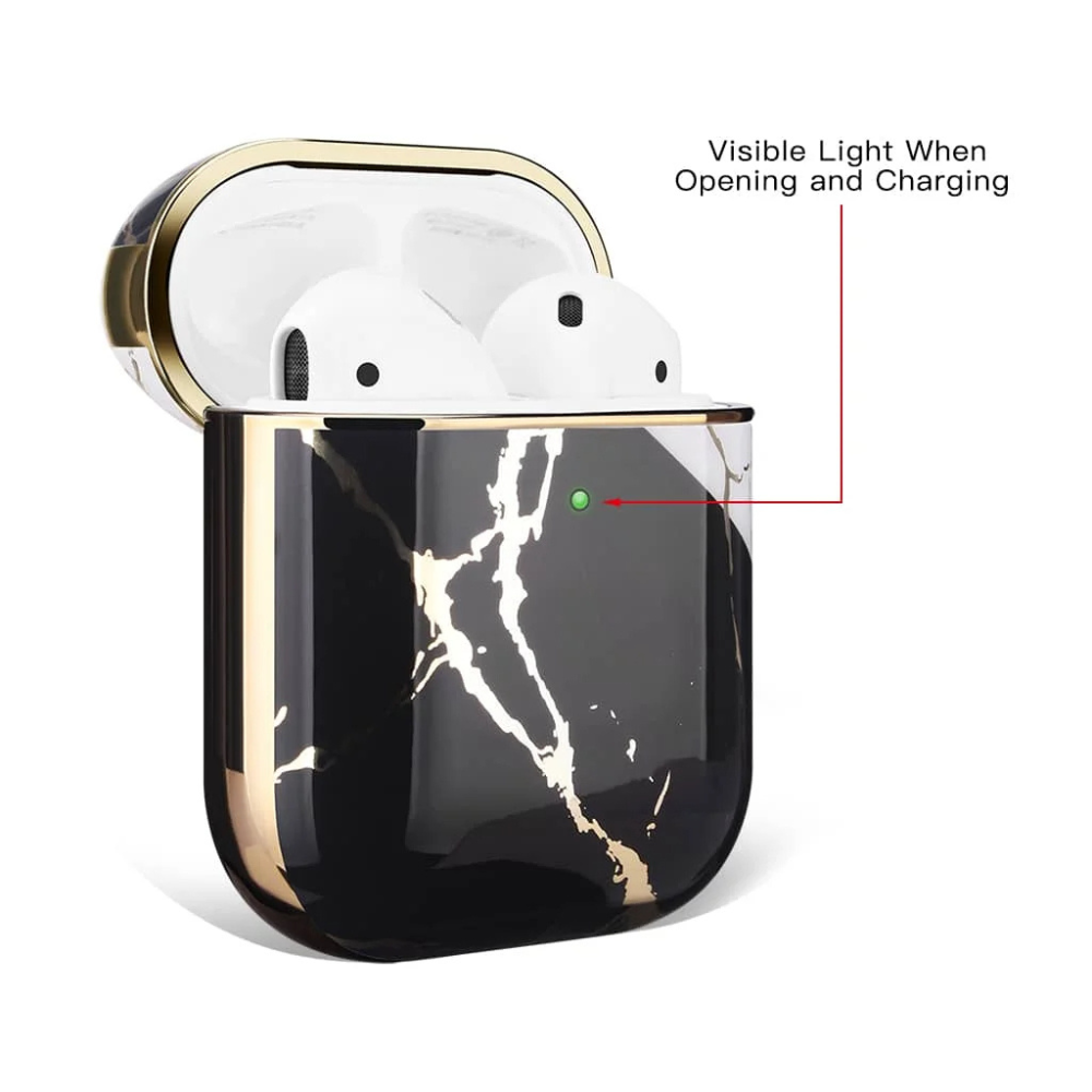 Iuvenis Plated Silicone Shockproof AirPods Case