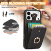 Sanus RFID Blocking Leather Wallet iPhone Case - Astra Cases