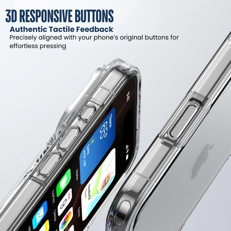 Casus Clear Shockproof iPhone Case - Astra Cases