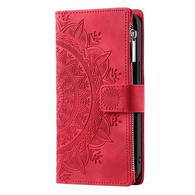 Denuo Magnetic Leather Wallet iPhone Case With Straps
