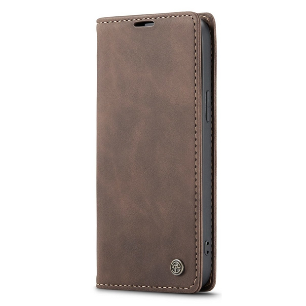 London Leather Wallet iPhone Case For iPhone 13-16 Series
