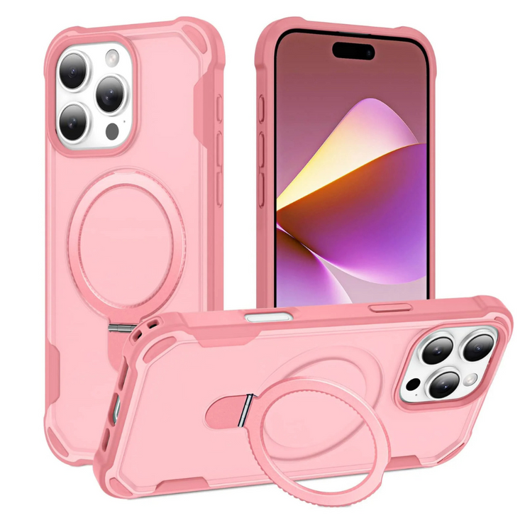 Fruor Slim Shockproof MagSafe iPhone Case With Ring Holder