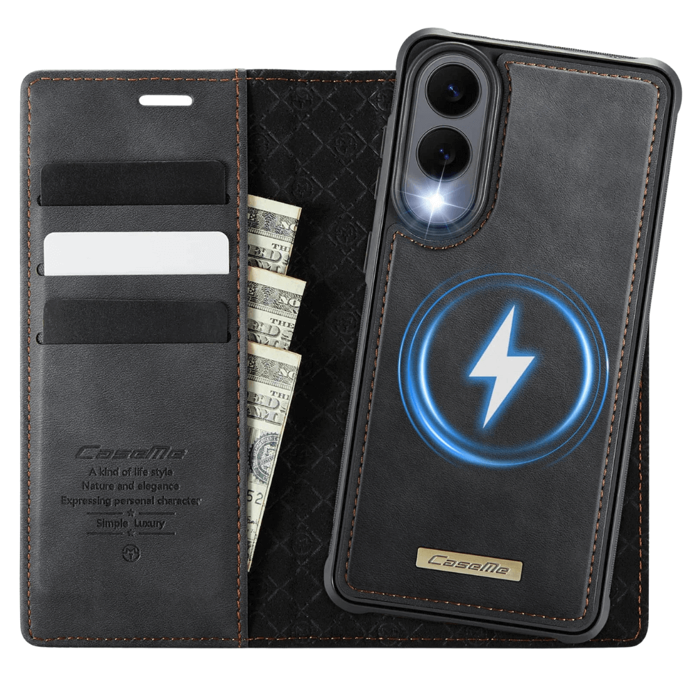 Quovis Leather Flip MagSafe Wallet Galaxy Case - Astra Cases