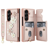 Privo Floral Design Detachable Wallet Case For Galaxy Z Fold - Astra Cases