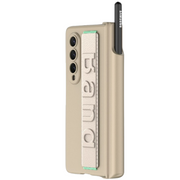 Fumi Protective Case With Magnetic Pen Hinge And Screen Protector for Galaxy Z Fold 4