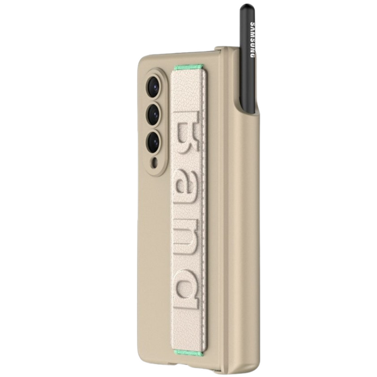 Fumi Protective Case With Magnetic Pen Hinge And Screen Protector for Galaxy Z Fold 4