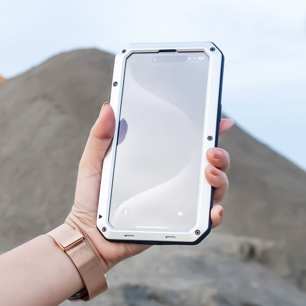 Titan Heavy Duty Metal iPhone Case For 14-16 Series
