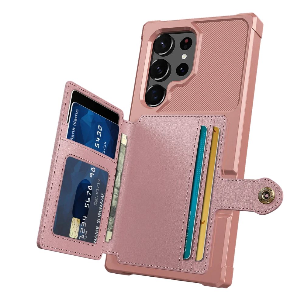 Echo Luxury Leather Wallet Case For Galaxy S Series - Astra Cases