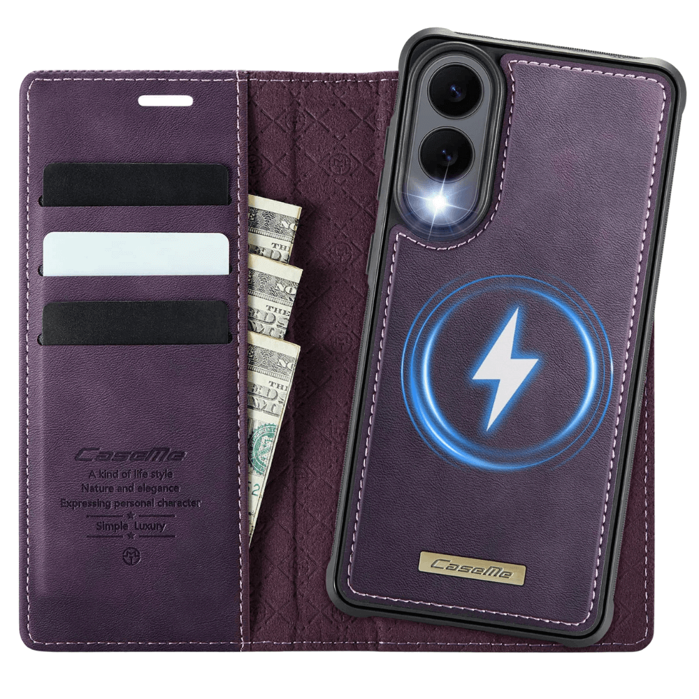 Quovis Leather Flip MagSafe Wallet Galaxy Case - Astra Cases