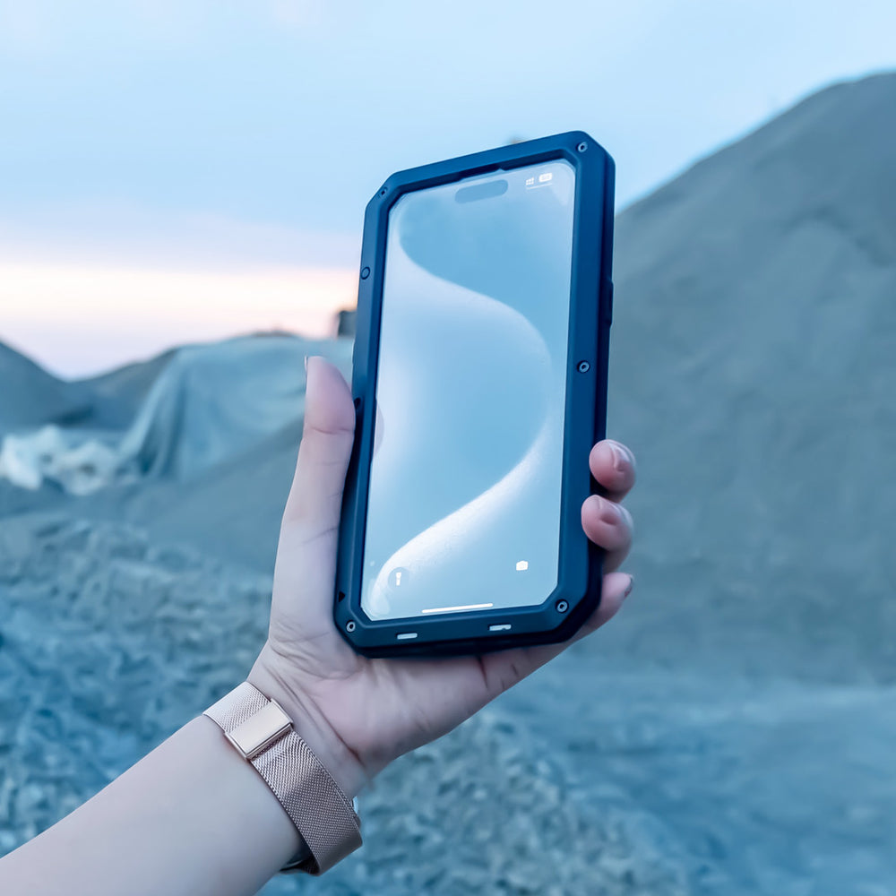 Titan Heavy Duty Metal iPhone Case For 14-16 Series