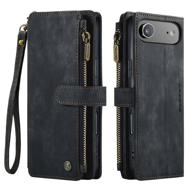 Saevio Magnetic Leather iPhone Case - Astra Cases