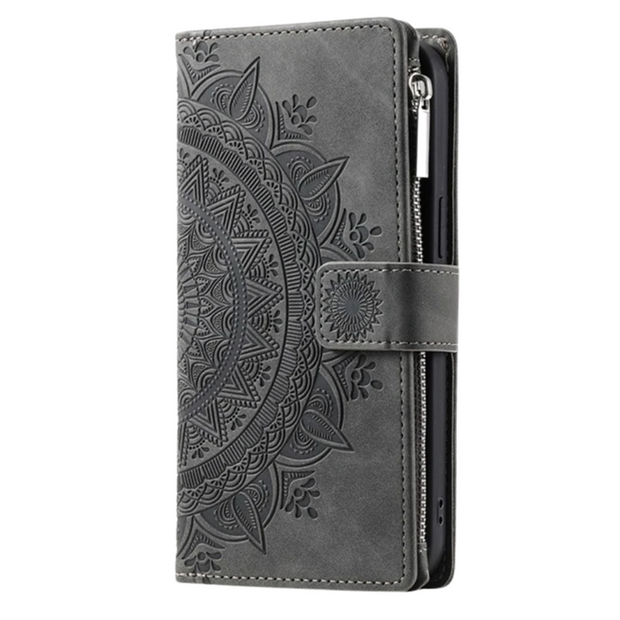 Denuo Magnetic Leather Wallet iPhone Case With Straps