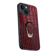 Adepto Leather iPhone Case With Ring - Astra Cases