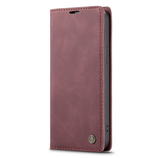 London Leather Wallet iPhone Case For iPhone 13-16 Series