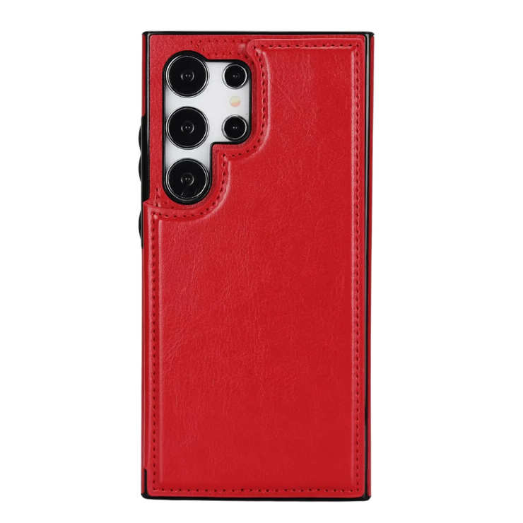 Cedo Leather Flip Wallet Galaxy Case