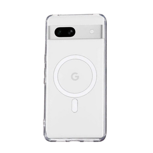 Maxime Magnetic Clear Case for Google Pixel 8 Series With MagSafe Charging Cover