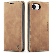 London Leather Wallet iPhone Case For iPhone 13-16 Series