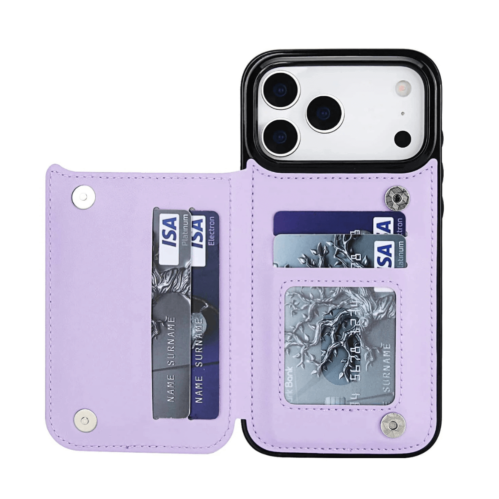 Tempero Leather Flip Wallet iPhone Case - Astra Cases
