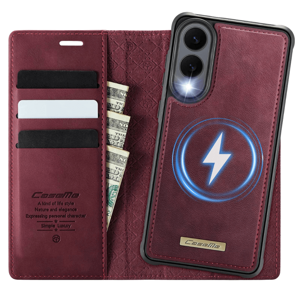 Quovis Leather Flip MagSafe Wallet Galaxy Case - Astra Cases