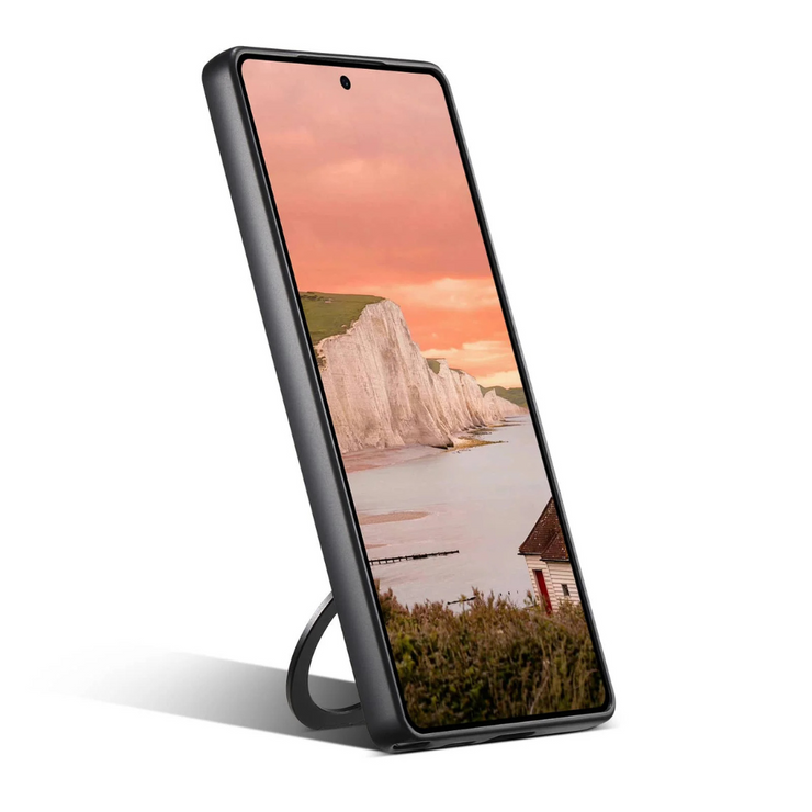 Caries Leather Galaxy Case With Built-in Kickstand