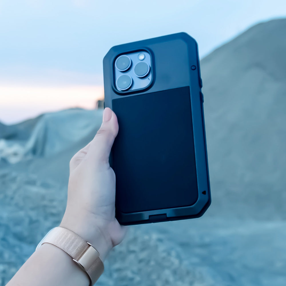 Titan Heavy Duty Metal iPhone Case For 14-16 Series
