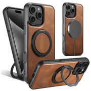Capio Leather iPhone Case With Built-in Kickstand