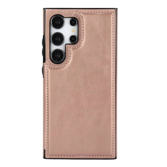 Cedo Leather Flip Wallet Galaxy Case
