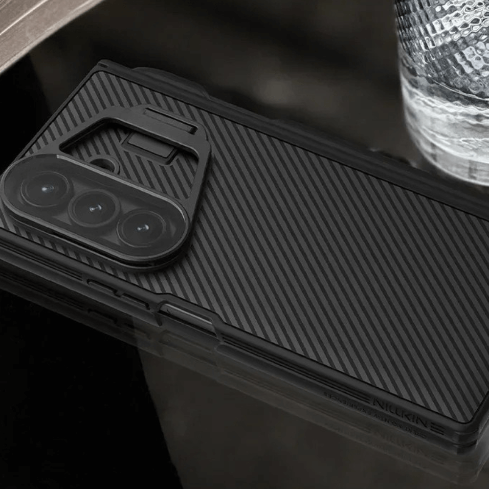 Parvus Shockproof Matte Case For Galaxy Z Fold 7 With S-Pen Holder - Astra Cases