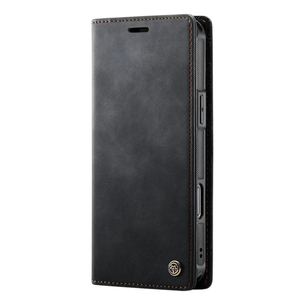 Quae Leather Flip MagSafe Wallet iPhone Case - Astra Cases