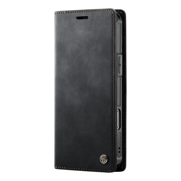 Quae Leather Flip MagSafe Wallet iPhone Case - Astra Cases