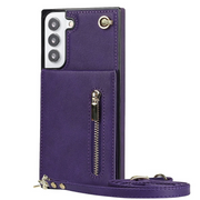 Mitis Crossbody Galaxy Leather Case With Stand
