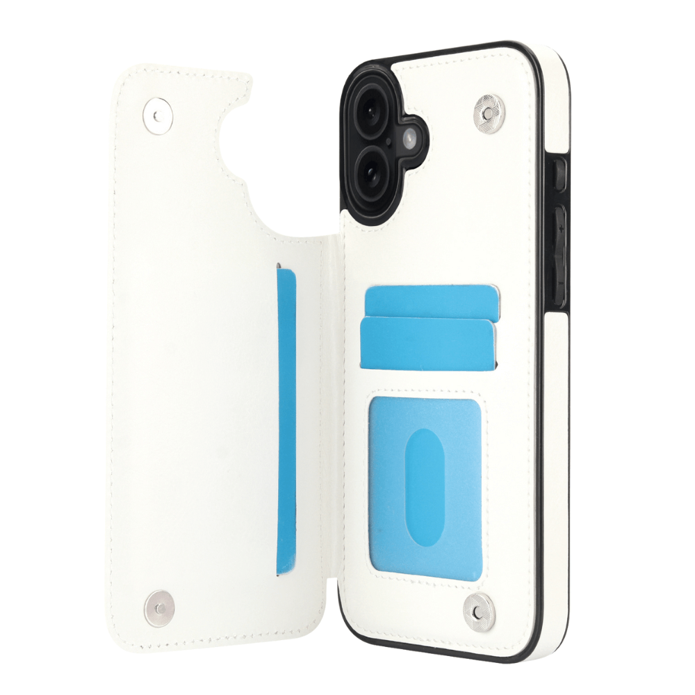 Vistor Leather Flip Wallet Case For iPhone 17 Series