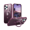 Eruo Shockproof MagSafe iPhone Case With Ring Holder