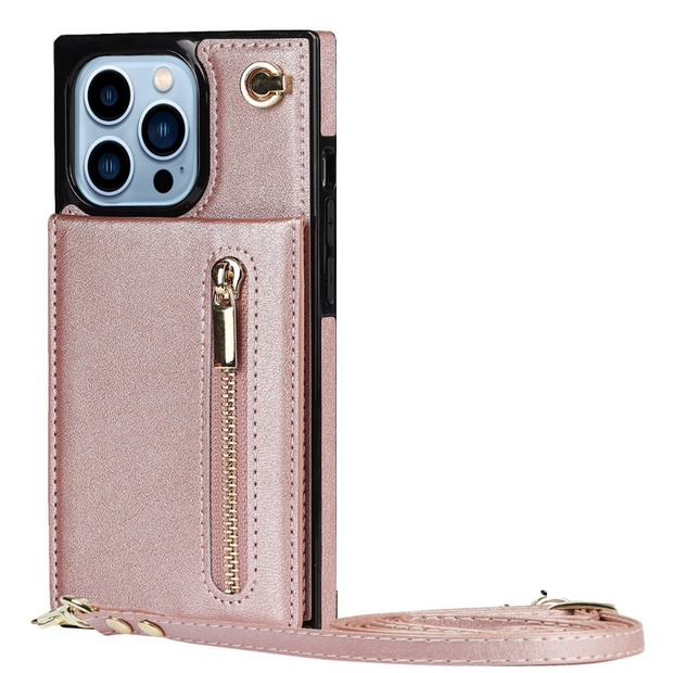 Nitida Crossbody Leather Case With Stand
